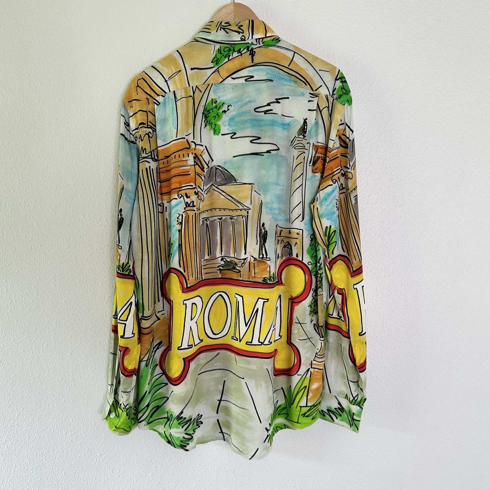 FILA Blazer da canottaggio x Luke Edward Hall L Roma camicia elegante con bottoni