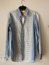 Robert Graham Men's Multicolor Geometric Print Limited Edition Size L