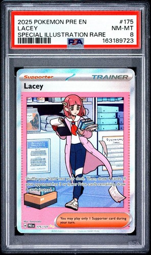 Lacey graded PSA 8 for sale on eBay