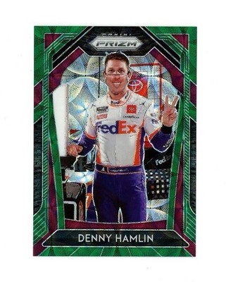 2020 Prizm GREEN SCOPE MASK VARIATION SP DENNY HAMLIN /99! NASCAR STAR