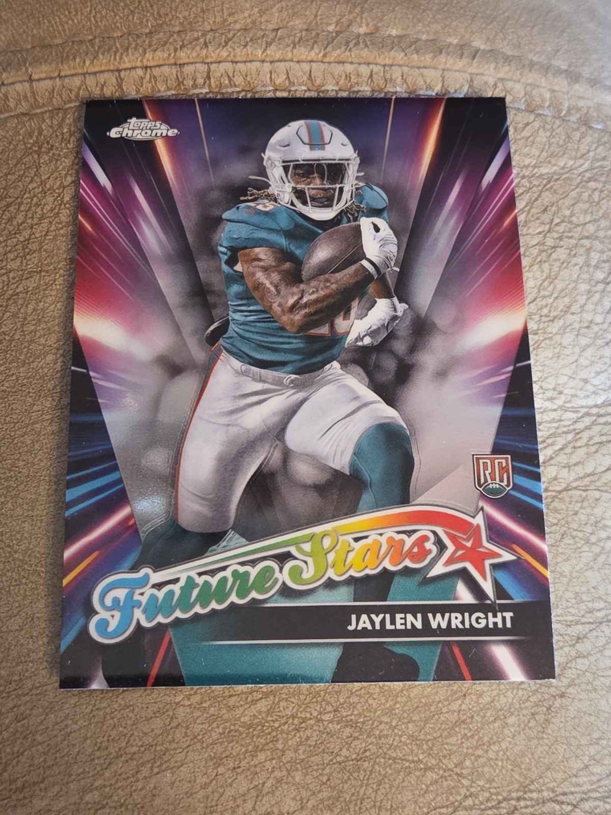 2024 Topps Chrome - Jaylen Wright (RC) Future Stars #FS-21 Dolphins