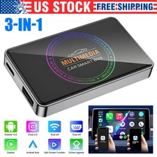 3-in-1 Car Wireless Carplay HDMI Multimedia Player Wireless Android Auto Adapter