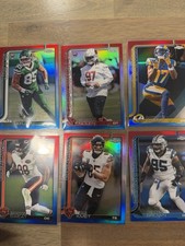 Topps Chrome NFL Rookie Card Lot – Taylor, Nolen, Adams, Sweat, Kmet, Brown