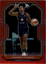 2021 Panini Prizm WNBA Prizms Red #27 Jasmine Thomas /299 - BSK