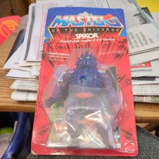 MOTU  SPIKOR  Masters of the Universe  MOSC  He-Man  sealed  vintage