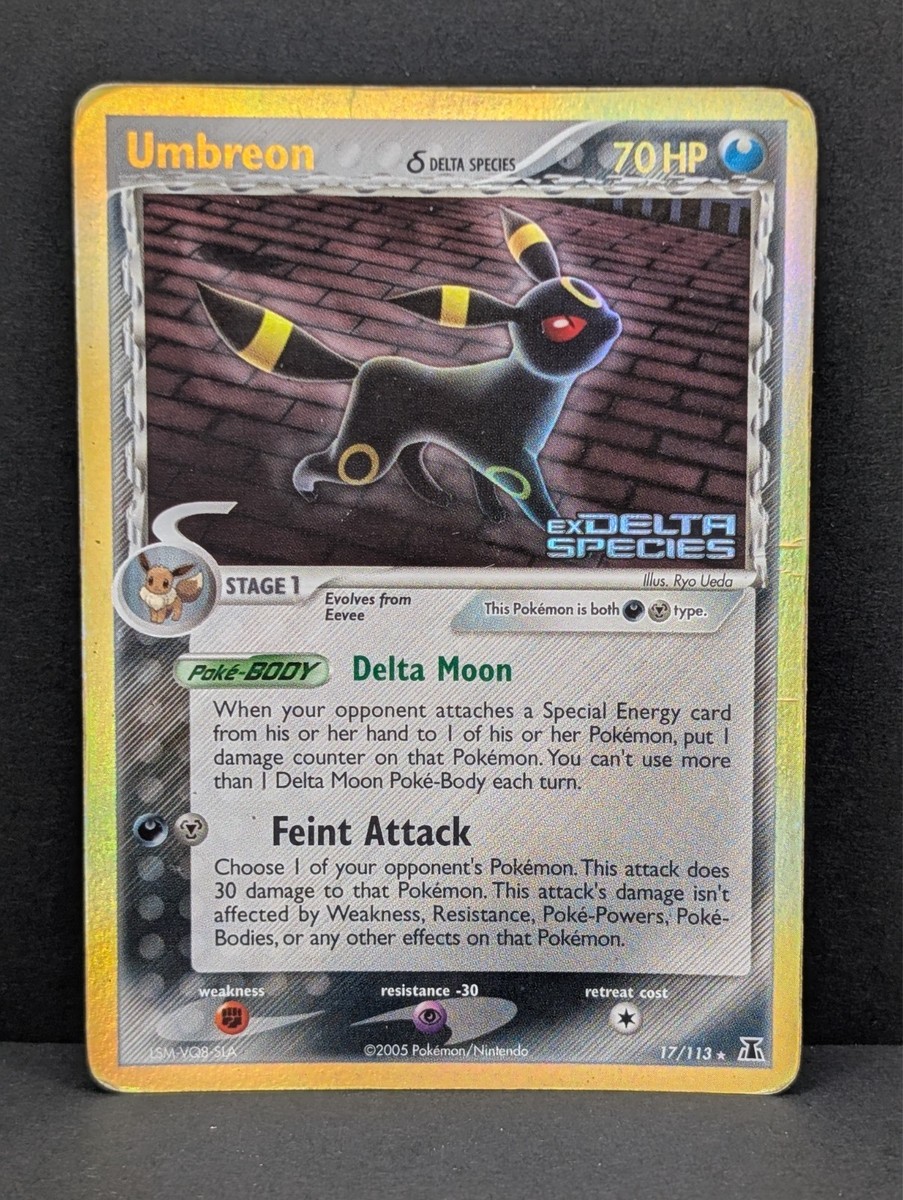 Umbreon (Delta Species) 17/113 Delta Species Reverse Holo for sale