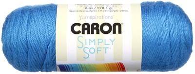 3er Pack Caron Simply Soft Solids Garn - Kobaltblau H97003-9784