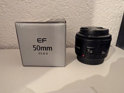 Canon Lens EF 50mm 1:1.8 II für Canon EF