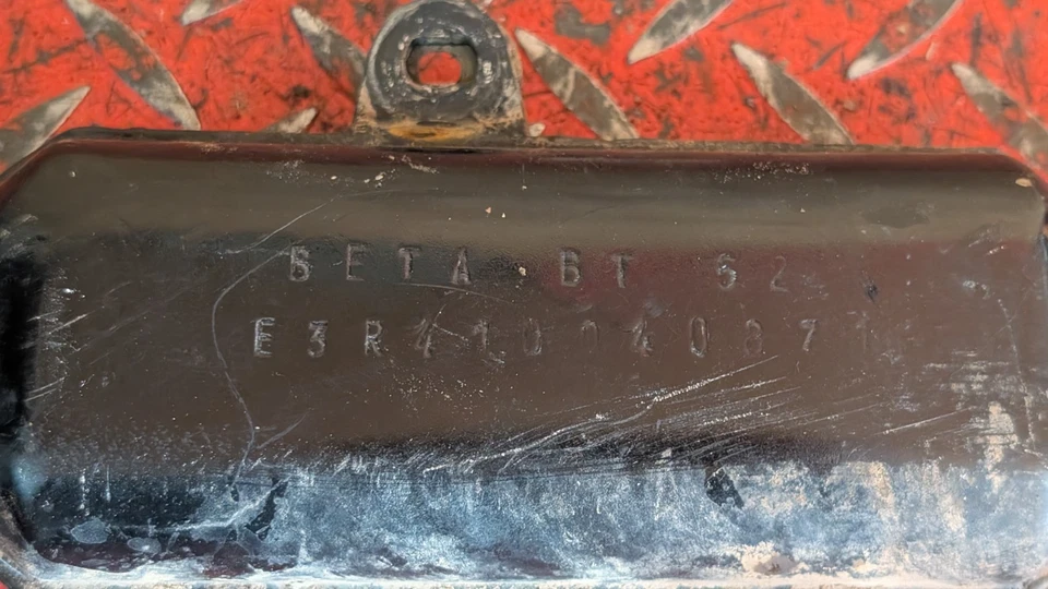 Escape centro tapón BT62 silenciador escape Beta TR 32 33 1985 Foto 3 de 4