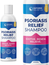 Psoriasis Shampoo with Salicylic Acid | Natural Scalp Treatment for Itchy, Flaky