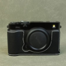 For Fuji XE5 Camera PU Leather Protective Case with Easy Access Design