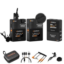 BoomX-D Wireless Lavalier Microphone, Dual Lapel Mic with Built-in 16GB Recor...