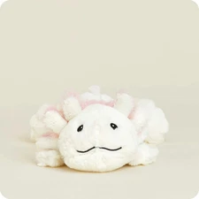 Warmies Axolotl Heatable and Coolable Weighted Pet Stuffed Animal Plush 9x5x2   