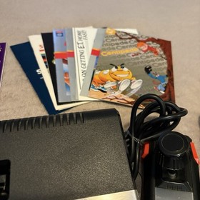 Atari 7800 Prosystem Console Controllers Games Charger Bundle UNTESTED FOR PARTS