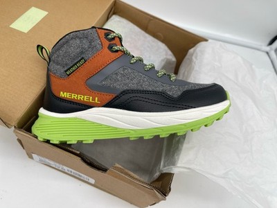 Merrell Supernova Grey Black 13M Brand New Childs Unisex