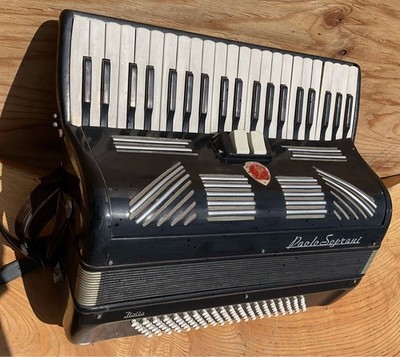 Paolo Soprani Accordion 41 Key 120 Bass Made In Italy For Repair