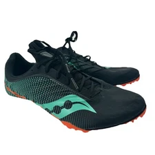 Saucony Track Cross Country Race Spike Shoes Men’s 10.5 New (Missing Spikes)
