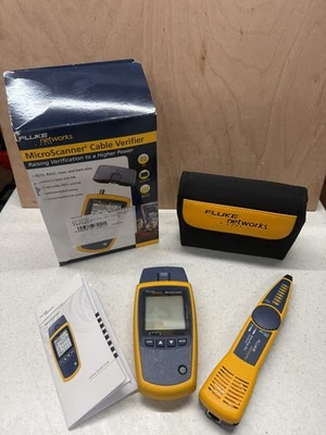 Fluke Networks MicroScanner 2 Kabel Verifier mit Case und Intellitone Pro 200 - Bild 1 von 4