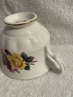 254e Vintage Queen Anne Tea Cup & Saucer Red & Yellow Rose Pattern 8630 E57S — photo 9