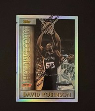 1996-97 Topps - Holding Court Refractor #HC13 David Robinson Excellent