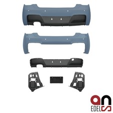 Sport-Performance Stoßstange Hinten 2 Rohr passt für BMW 1er F20 F21 Bj.11-15 +M