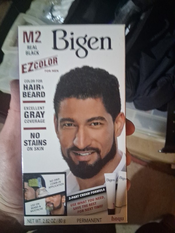 2 Bigen Hoyu EZColor Men Hair Color - 2.8oz