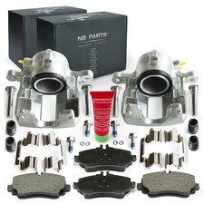 2x Bremssattel Bremszange + Bremsbeläge vorne für Mercedes-Benz A-Klasse W168