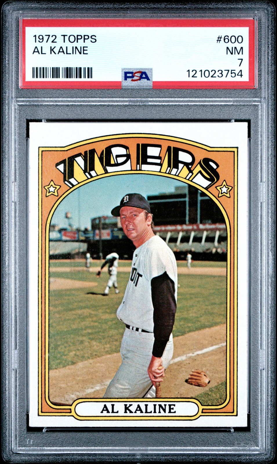 1972 Topps AL KALINE #600 PSA 7 NM