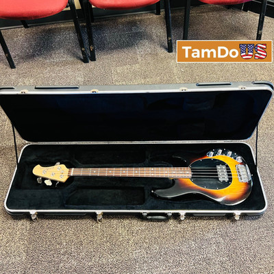Ernie Ball Music Man StingRay 4-string Electric Bass Guitar - Vintage Sunburst