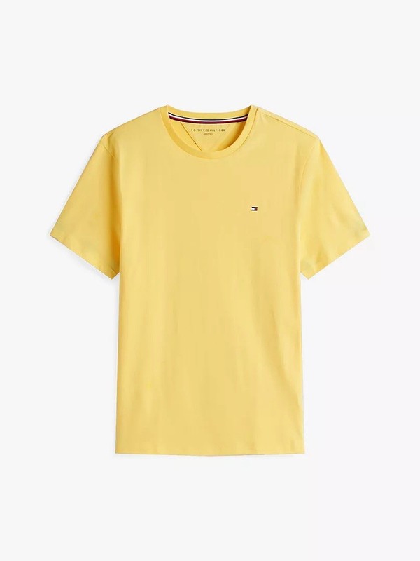Tommy Hilfiger Men’s Short Sleeve Everyday Crewneck Tshirt Yellow Size Large NWT