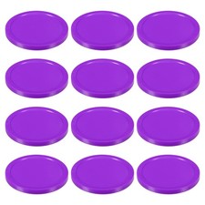 12Pcs Air Hockey Pucks 3.2 Inch, Air Hockey Heavy Replacement Pucks Games