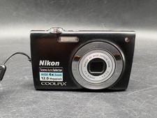 Nikon Coolpix S2500 fotocamera digitale 12 MP 4x zoom compatto nero testato Y2K