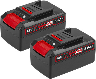 2 Packs 18V 6000Mah Battery Packs Compatible with Einhell Tools X-Change 4511396