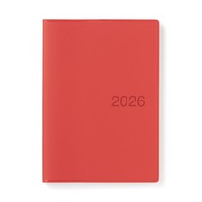 MUJI 2026 Monthly/Weekly Planner B6 Red 84854286