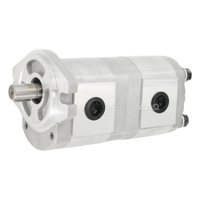 Brand New Hydraulic Tandem Double Gear Pump HGP-33A-F8/8R FOR Shaft 17.48mm