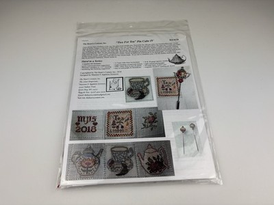The Heart s Content Two For Tea Pin Cube IV Cross Stitch Kit 2U