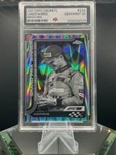 2025 Topps Chrome Formula 1 F1 #116 Lando Norris B&W RayWave GEM MINT PTA 10🔥