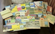 Lot of 33 Vintage Maps USSR & Later Years: Tourism, Topography, City Plan Maps