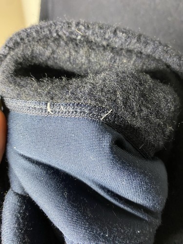 Smartwool Hudson Trail Vest Men's Medium Full Zip Navy Blue Wool Fleece Blend - Picture 5 of 5