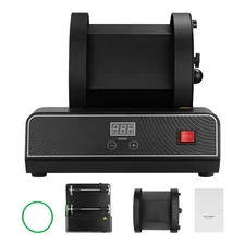 Uimoso 17lbs Rock Tumbler Kit with Dual Speeds and 240-Hour Timer