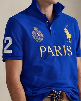 Polo Ralph Lauren Classic Fit Paris Mesh Polo Sz Large Men | eBay