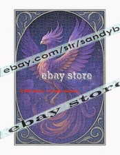 1000 piece jigsaw puzzle Nightfire Phoenix Celestial night fire hanger