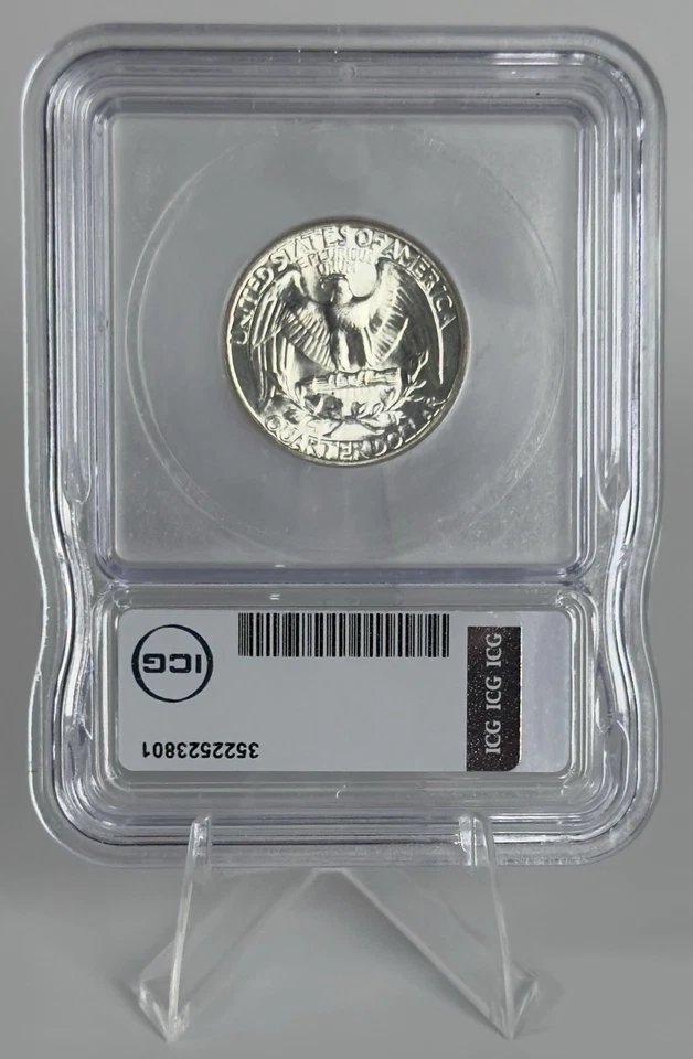 1946 Washington Silver Quarter MS65 Cherry Pickers Guide FS-102/802 (018.2) - Image 2 of 4