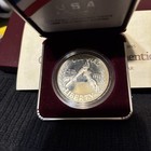 1988 S Proof Olympic US Mint Commemorative 90% Silver Dollar Coin w/ Box& Coa — photo 3