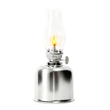 Glas Petroleumlampe F&uuml;r Innenr&auml;ume, &Ouml;llampen Aus Glas, Einstellbare Helligkeit