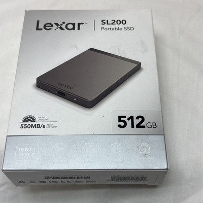Lexar SL200 512 GB Usb 3.1 External Drive