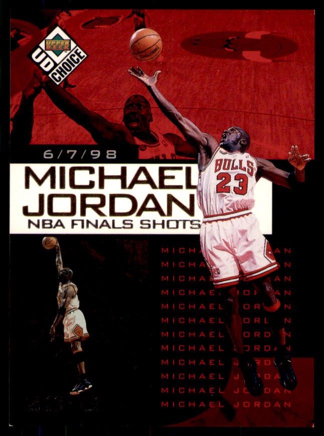 1998-99 UD Choice Preview #3 Michael Jordan Michael Jordan NBA Finals Shots