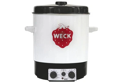 Weck WAT15 Einkochautomat 29L Emaille Zeitschaltuhr Thermostat NEU