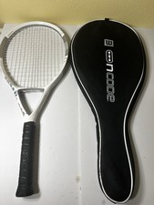 Wilson Ncode N1 115 sq. in. OverSize Tennis Racket 4 1/2 W/cover Mint Condition