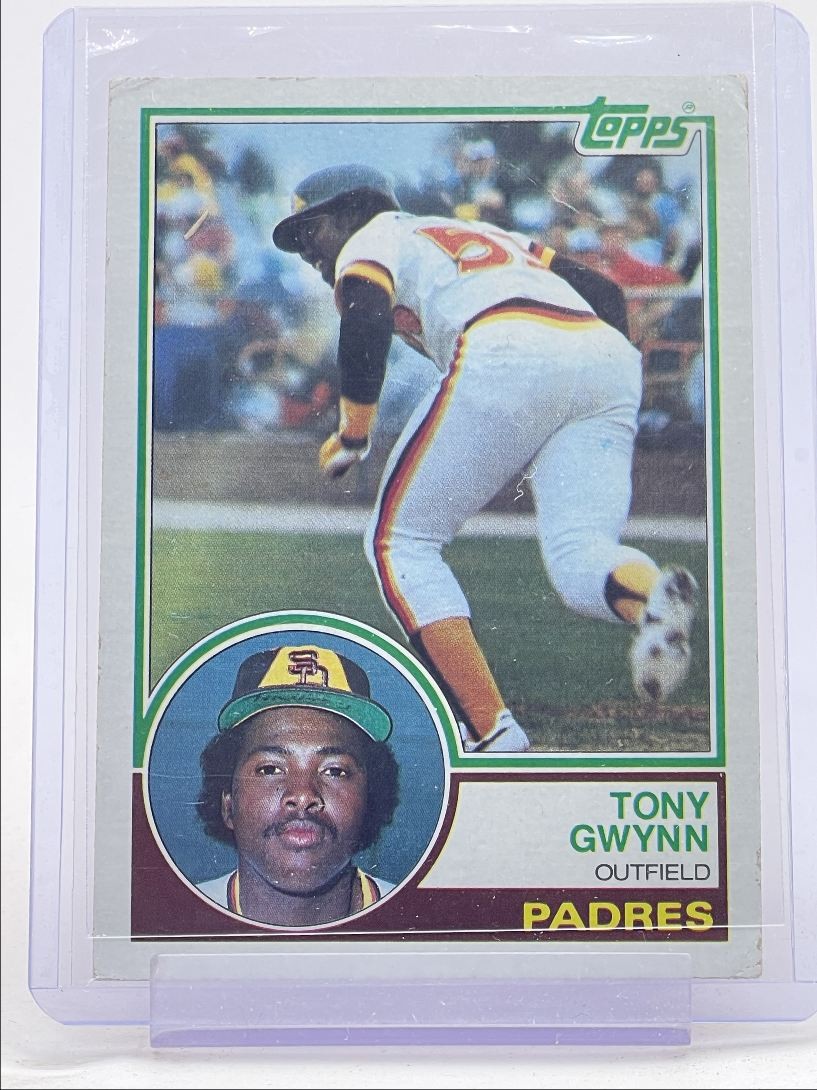 TONY GWYNN 1983 TOPPS BASEBALL ROOKIE PADRES #482 A RC Q3562